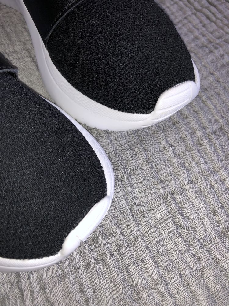 Calvin Klein CK czarne buty ze skarpetą na grubszej podeszwie sneakers