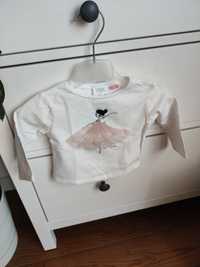 Bluzeczka Zara girl - rozmiar 3-6 miesięcy.