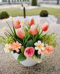 Tulipany gumowe wzory
