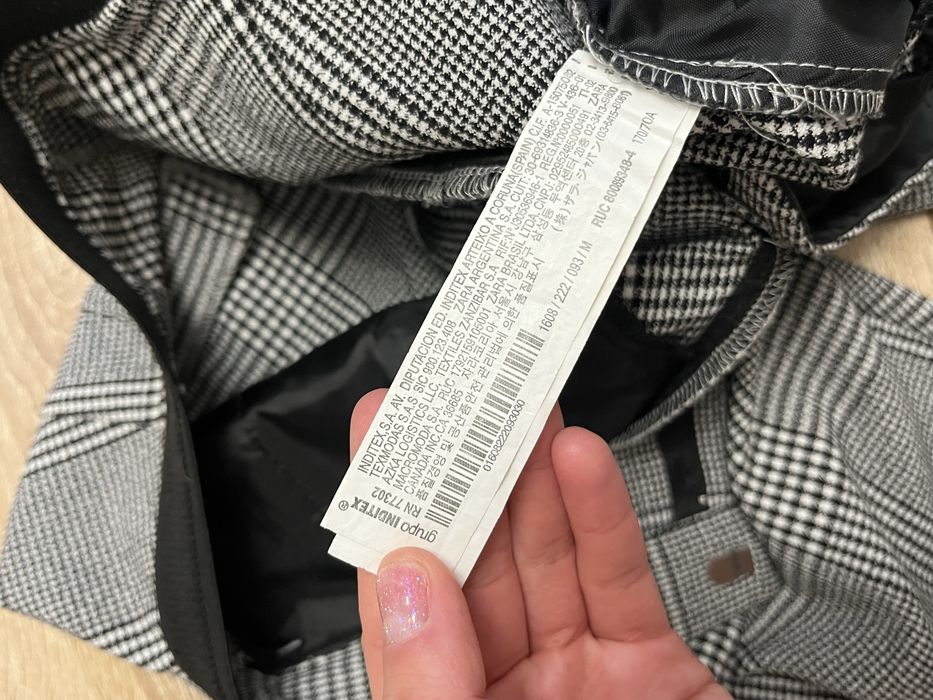 Брюки Zara в клітинку