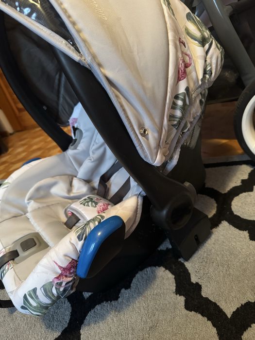 Wózek 3w1 Babyactive flamingi dziewczynka