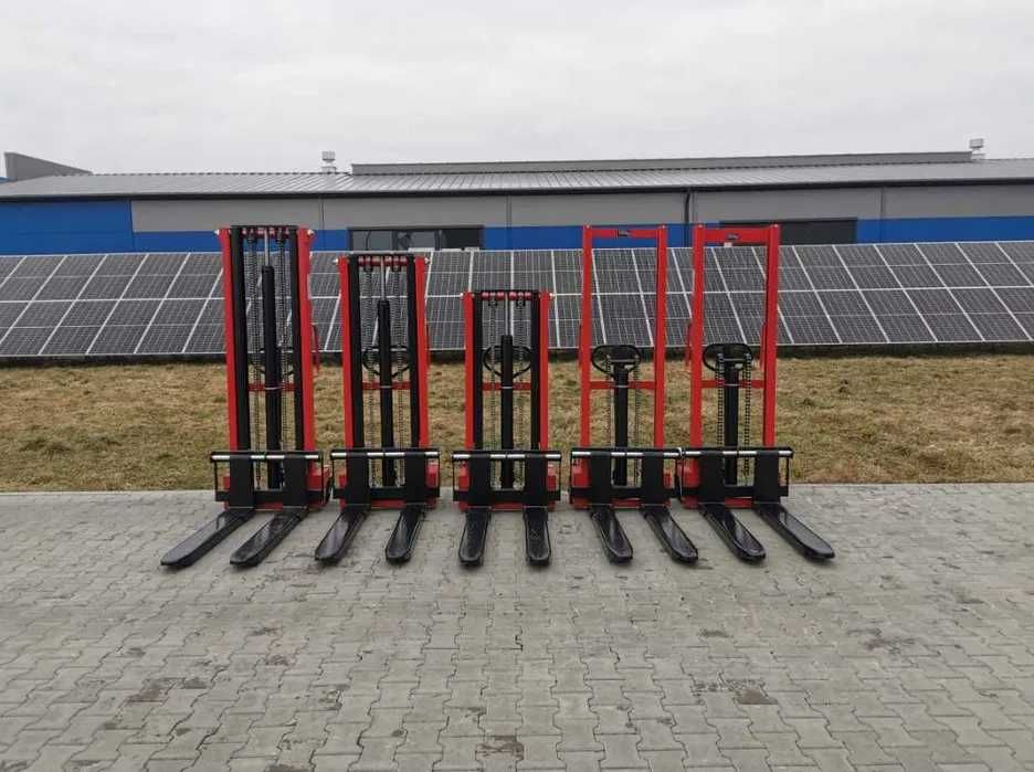 Paleciak ręczny wózek podnośnikowy sztaplarka 1t 1,6m 2t 2m 2,5m 3m
