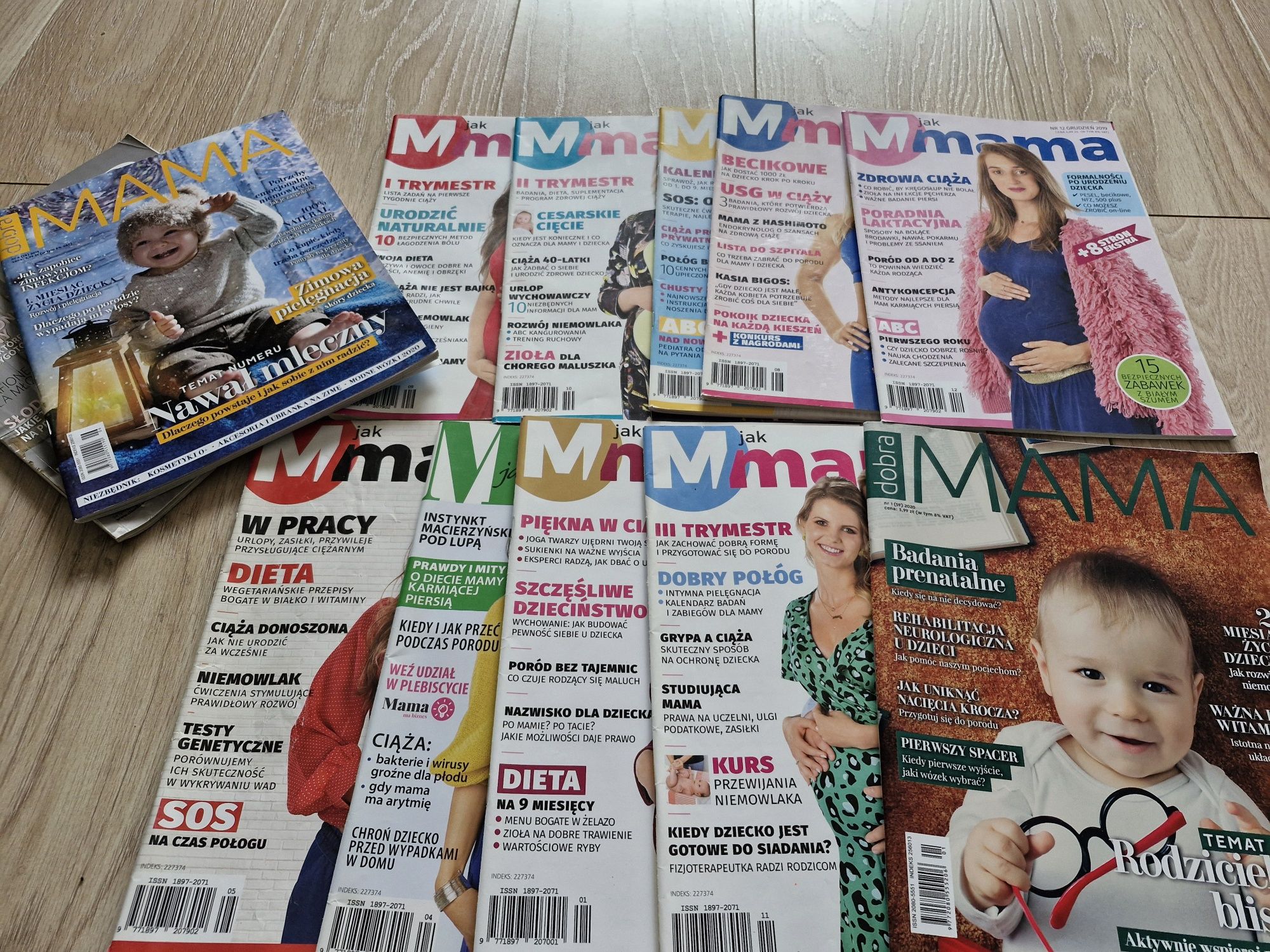 11 gazet dla przyszłych mam, M jak mama+-gratis