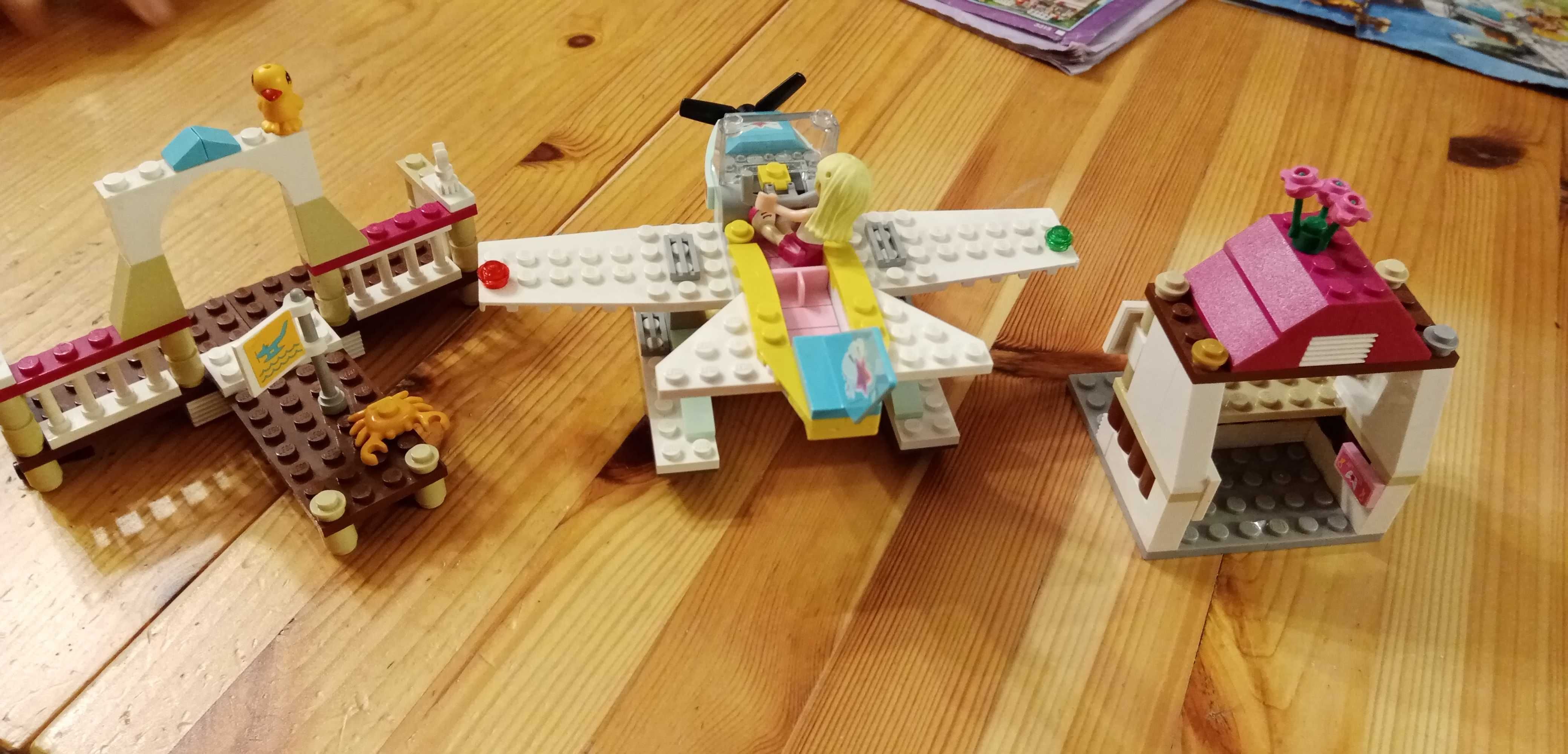 lego Friends przystan samolot nad jeziorem pomost  3063 z 2012r