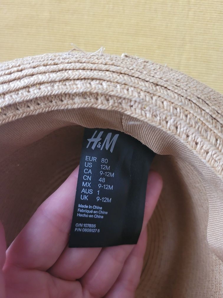 Kapelusz H&M, rozmiar 80