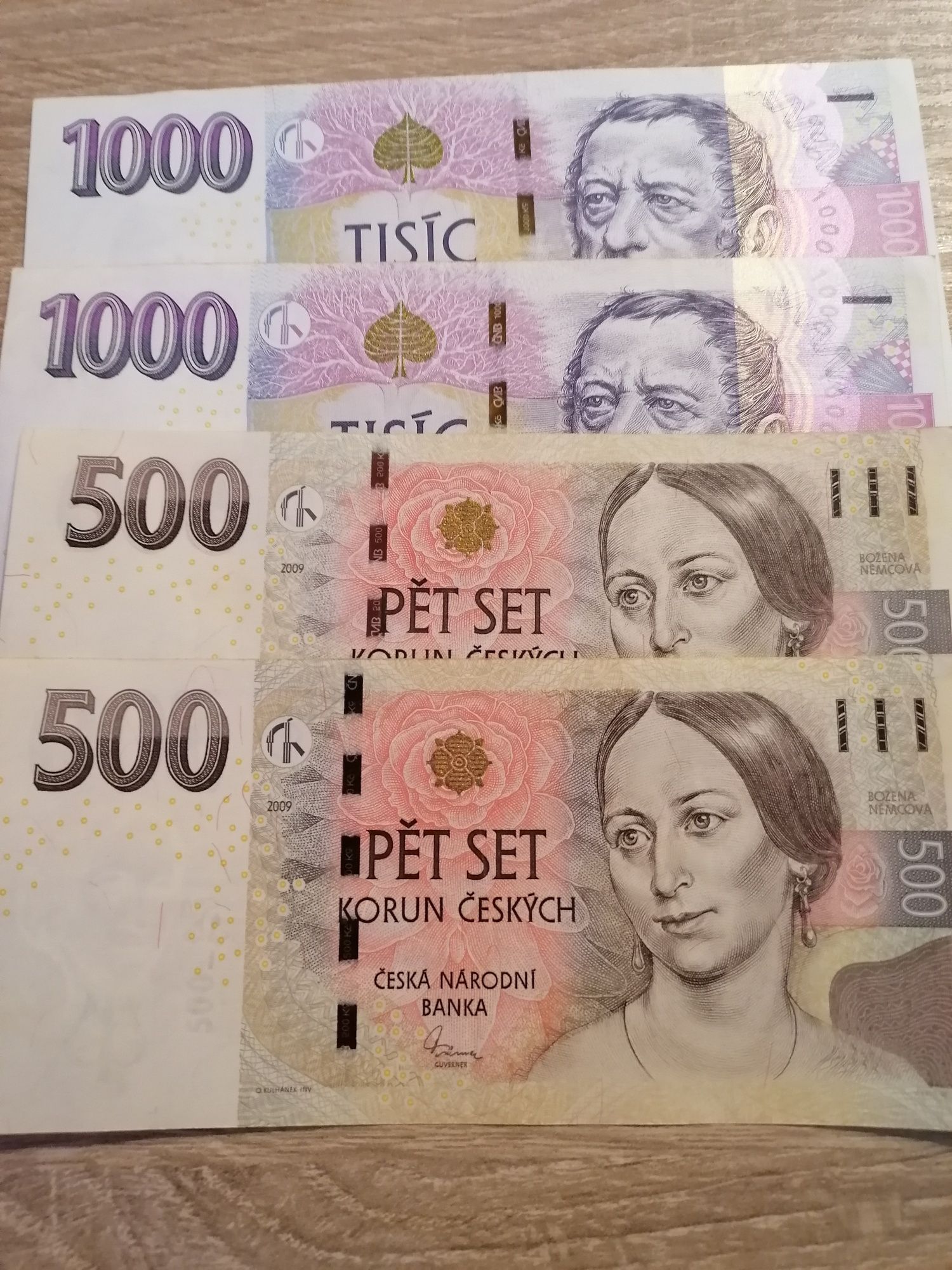 Sprzedam banknoty czeskie