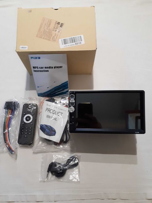 Автомагнітола F133 Car Player MP5 з камерою заднього огляду