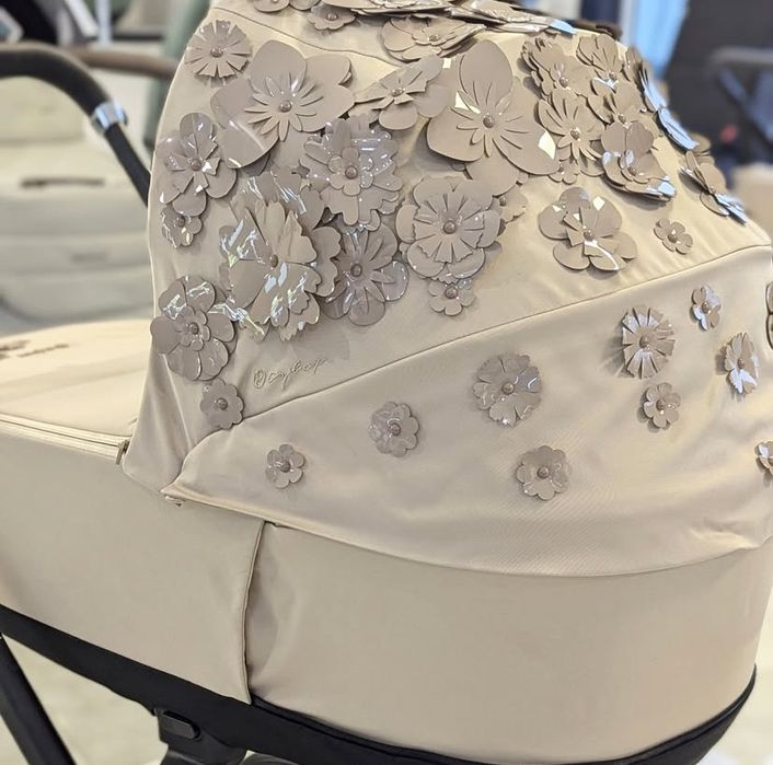 Люлька Cybex Priam Lux Simply Flowers Beige нова
