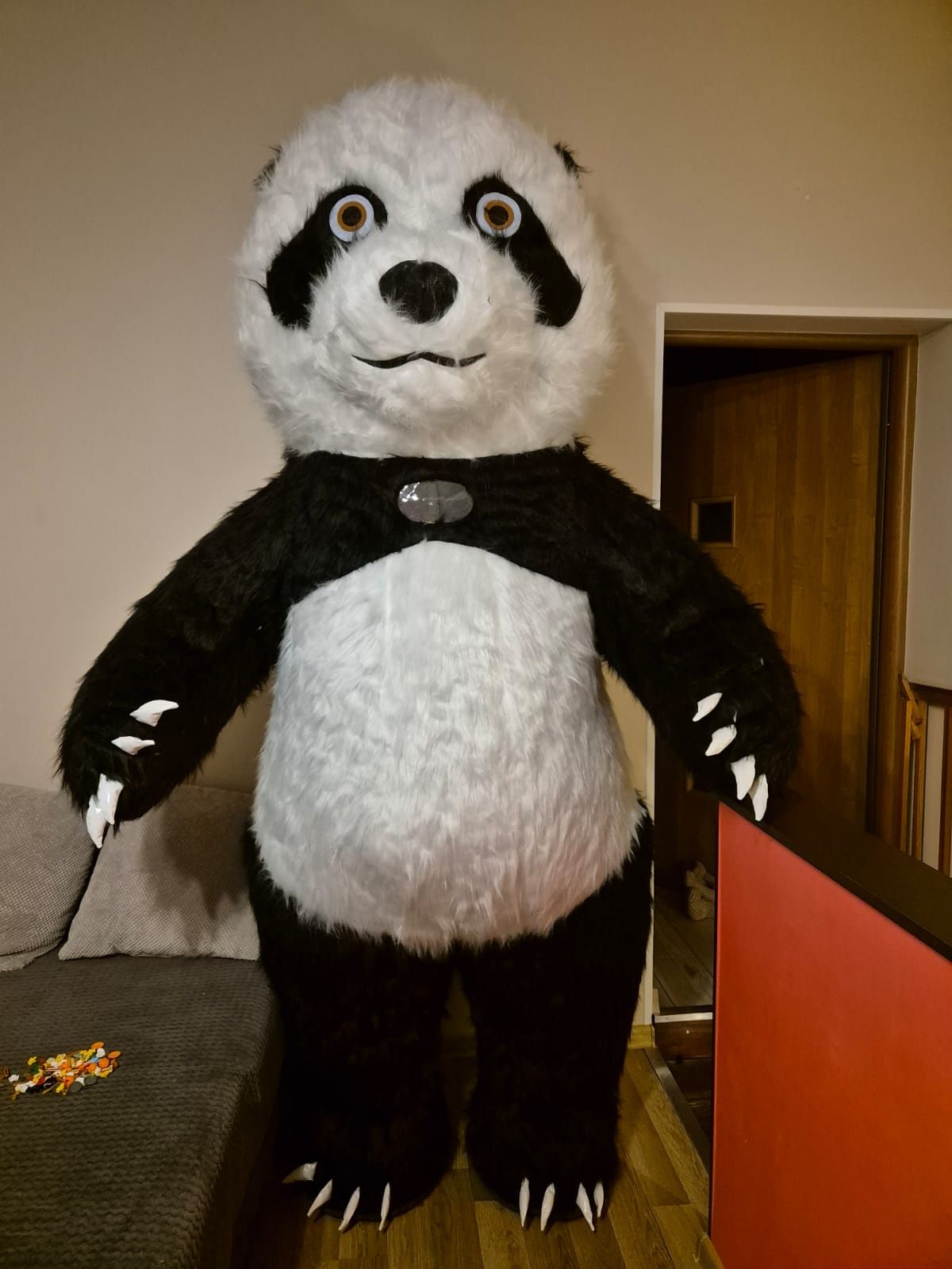 Dmuchany kostium Panda