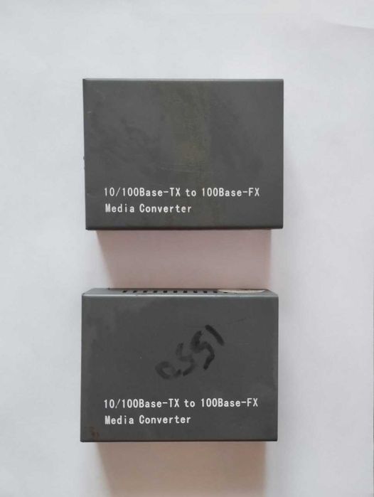Оптичні медіаконвертери 10/100Base-TX to 100Base-FX
