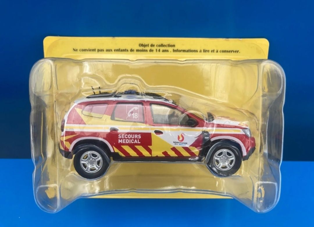 Dacia Duster II VSM Secours Medical Pompiers Bombeiros