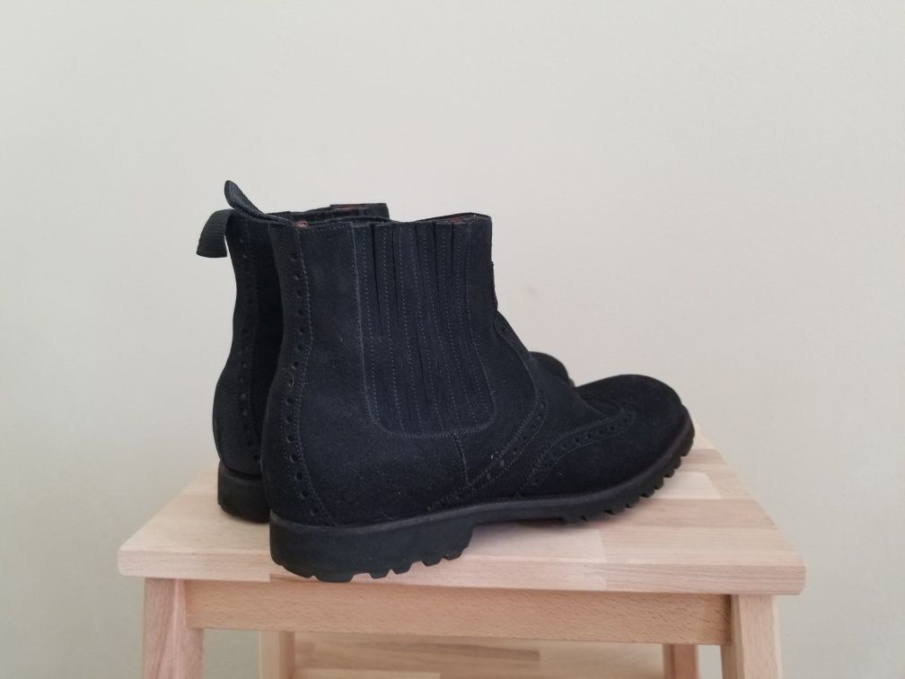 A. Testoni челсі 42 43 43,5 Італія ручна робота vibram extralight