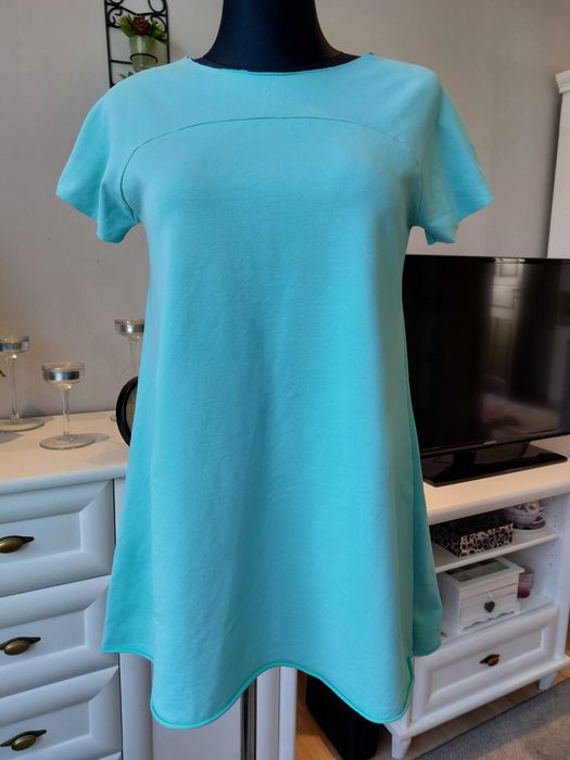 Tunika ,sukienka miętowa