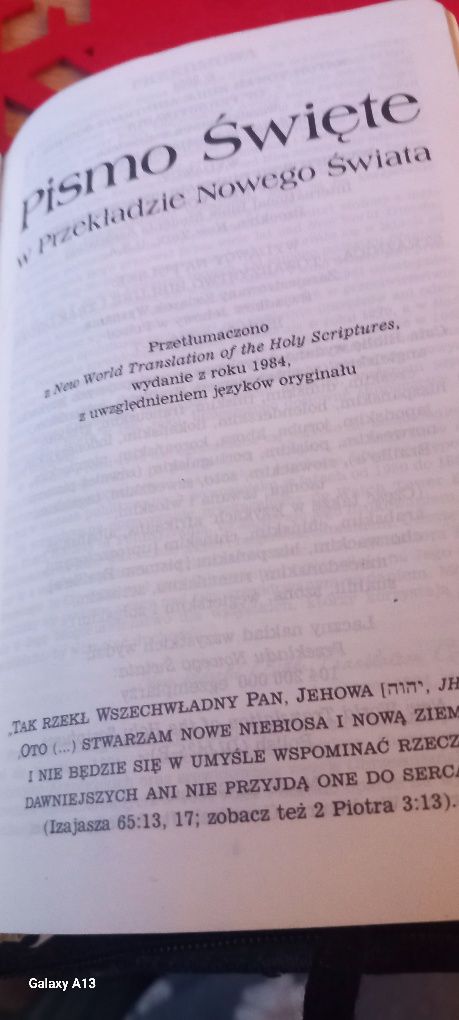 Pismo Święte. W skórzanym etui