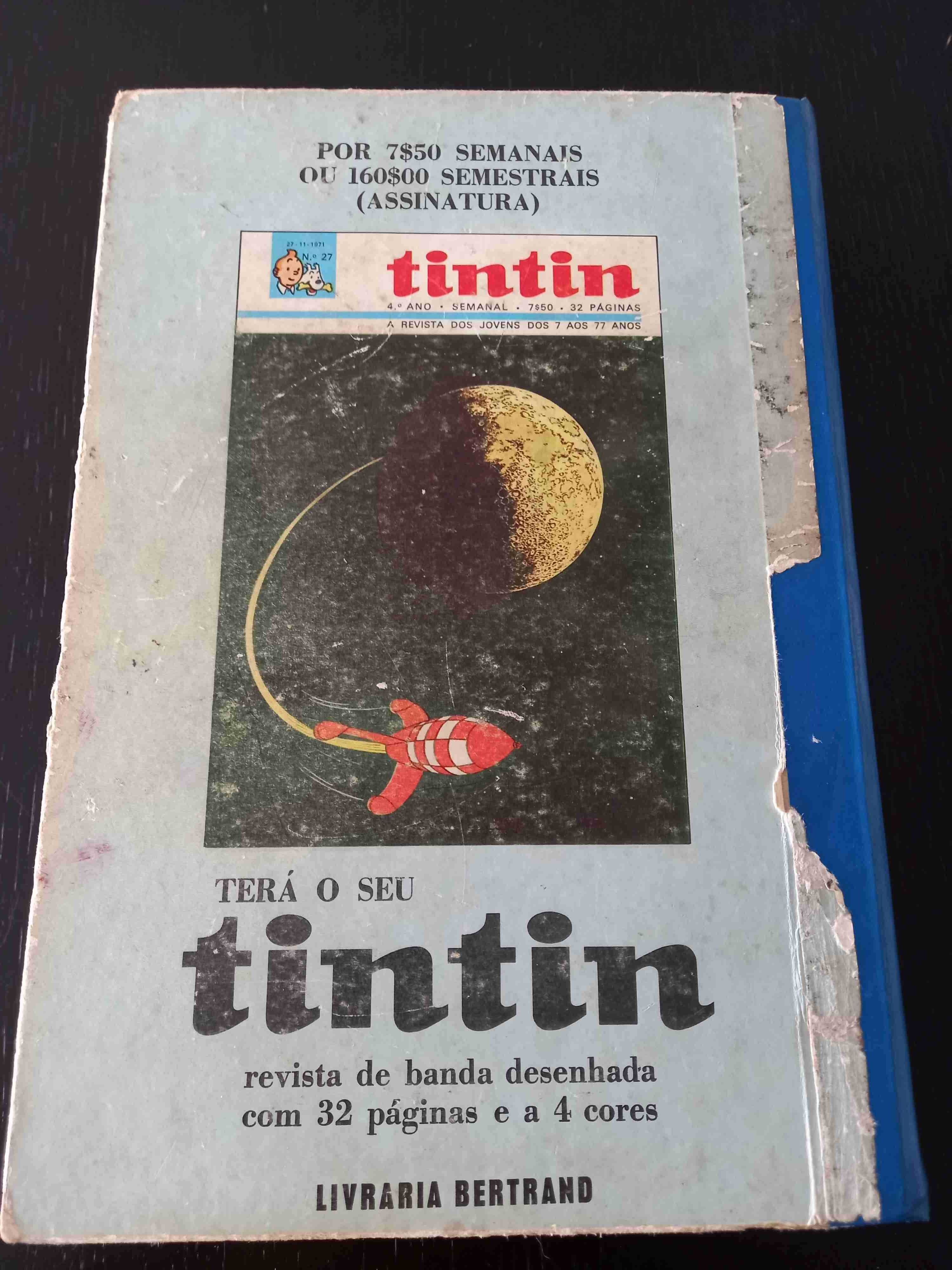 Tintin - Revistas em volumes encadernados - 7 - Ano 4 - 1 º vol.