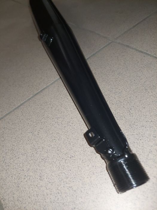 Nowa rura wydechową tłumik Romet motorynka czarny pl