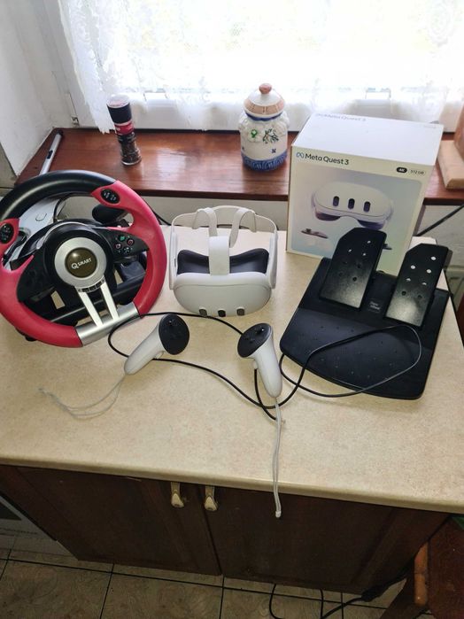 Gogle VR Oculus Meta Quest 3- na gwarancji