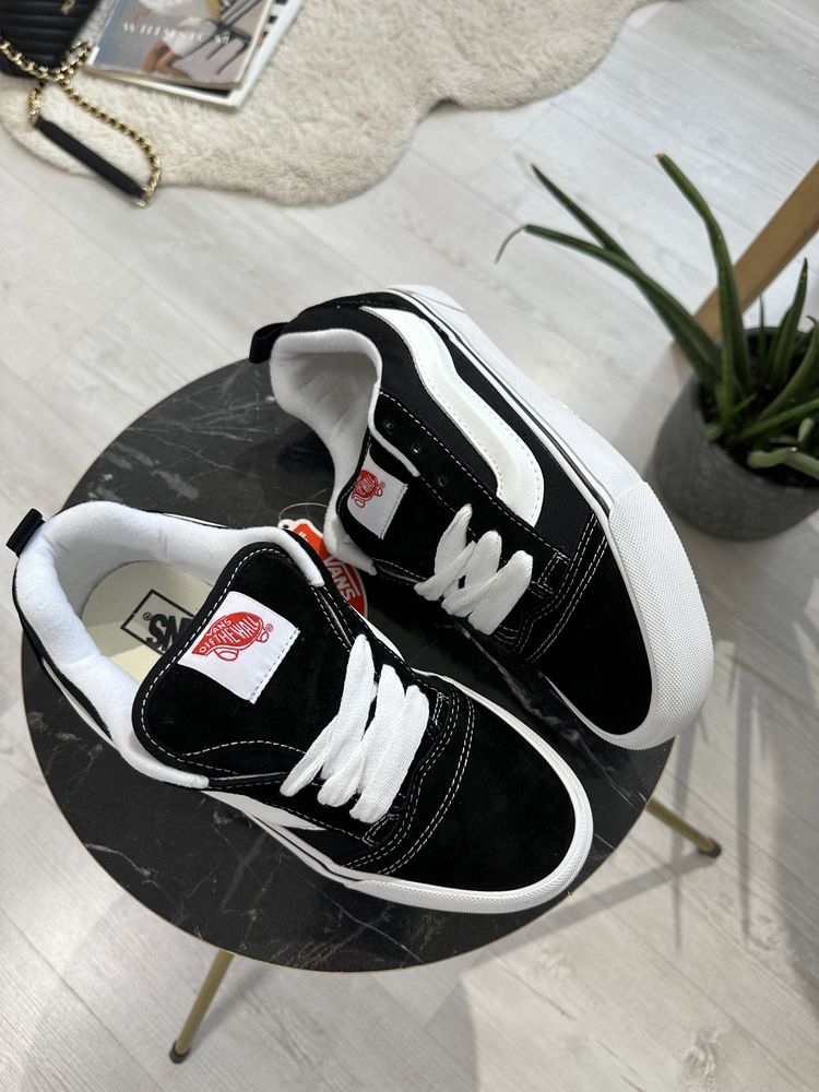 БЕЗ ПЕРЕДОПЛАТИ‼️ 36-44 р. Унісекс кеди Vans Knu Skool Black White