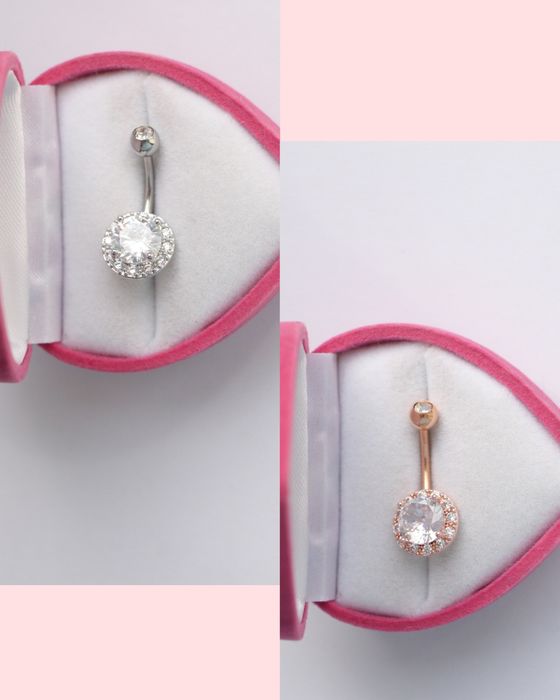 Пірсинг в пупок 1 сережка, прикраса