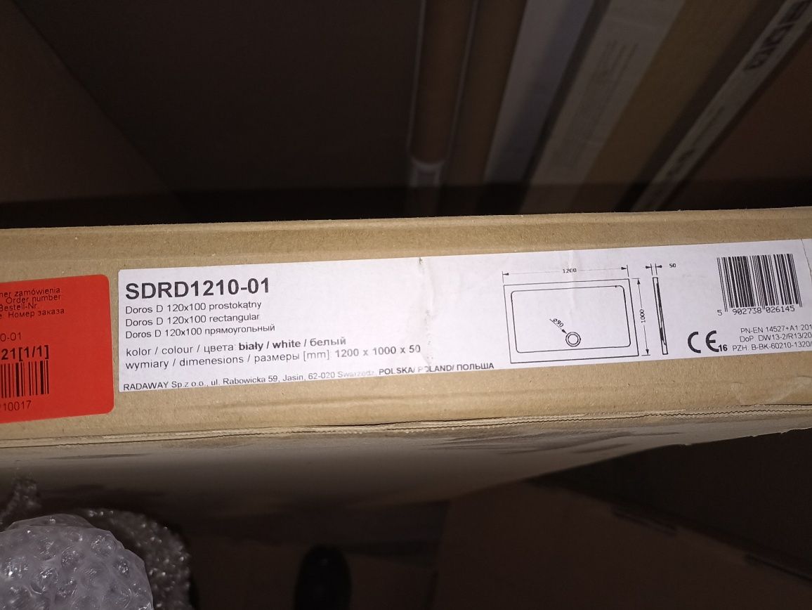 Brodzik Radaway Doros D 1000x1200