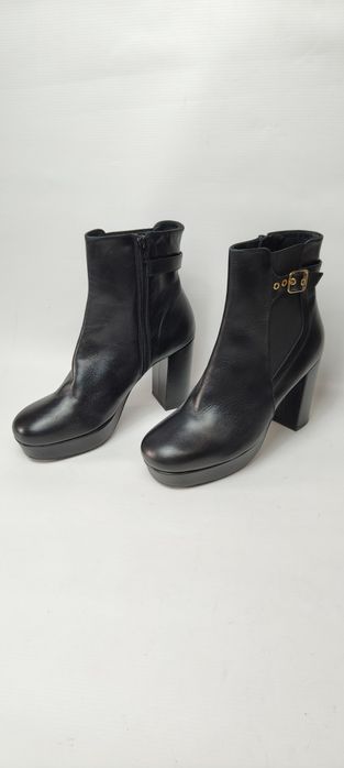 NOWE buty botki na obcasie damskie Claudie Pierlot rozmiar 39/40 skóra