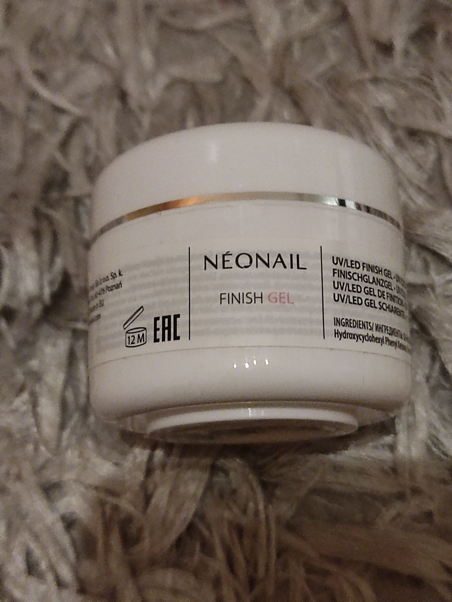 Nowy żel do paznokci neonail finish gel manicure pielęgnacja pedicure