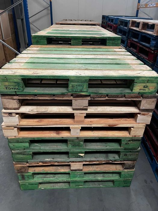 Palety drewniane używane 120x120 cm,  120x100 cm – dobry stan