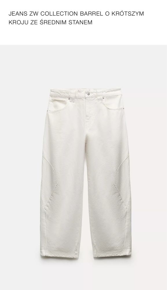 Spodnie Zara baggy