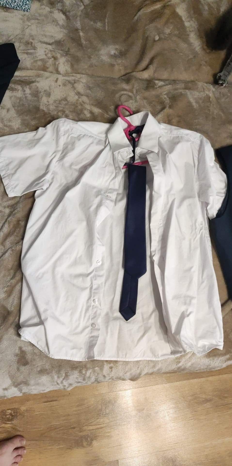 Koszula,spodnie i kamizelka roz 152