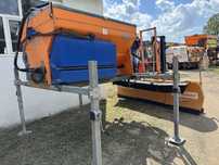 Zestaw do Unimog Schmidt Taśma Stratos 1,5 + pług śnieżny piaskarka