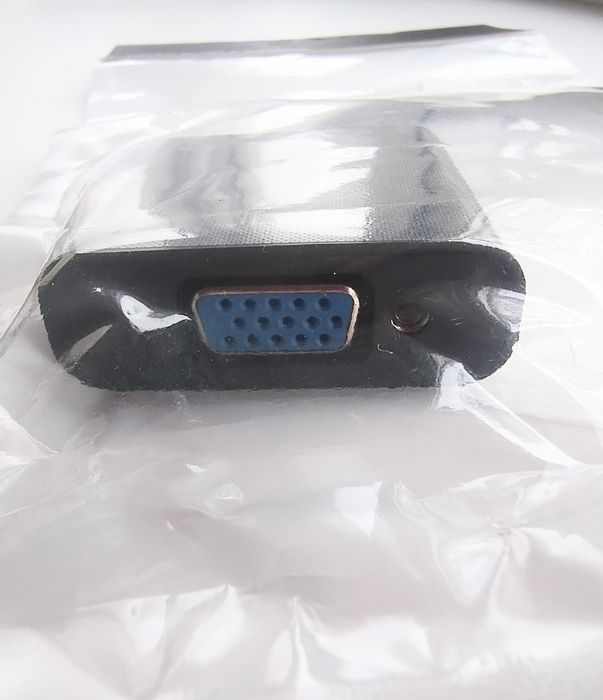 Кабель-перехідник HDMI 1080p type A to VGA без AUX виходу