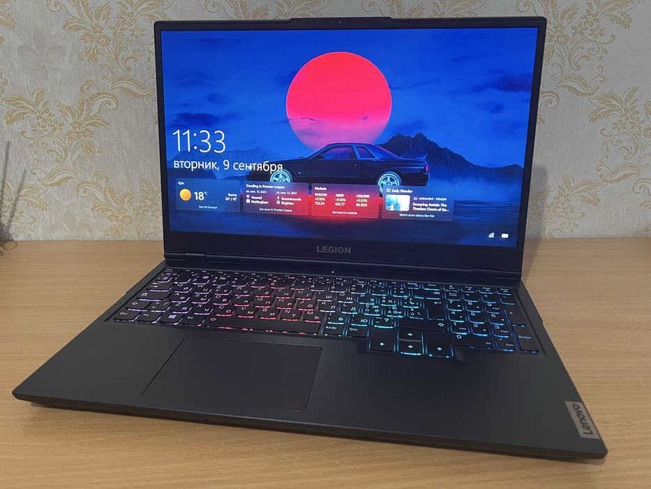 Новий!165hz! Rtx 3070(130w)Lenovo legion 5 r7-5800/ssd/ddr4 16gb