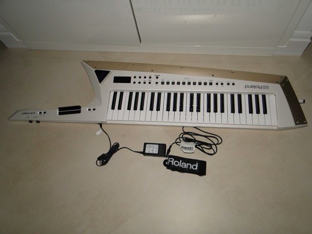 Zawodowy Syntezator Na Pasku KEYTAR ROLAND AX EDGE WHITE.Nówka.Okazja