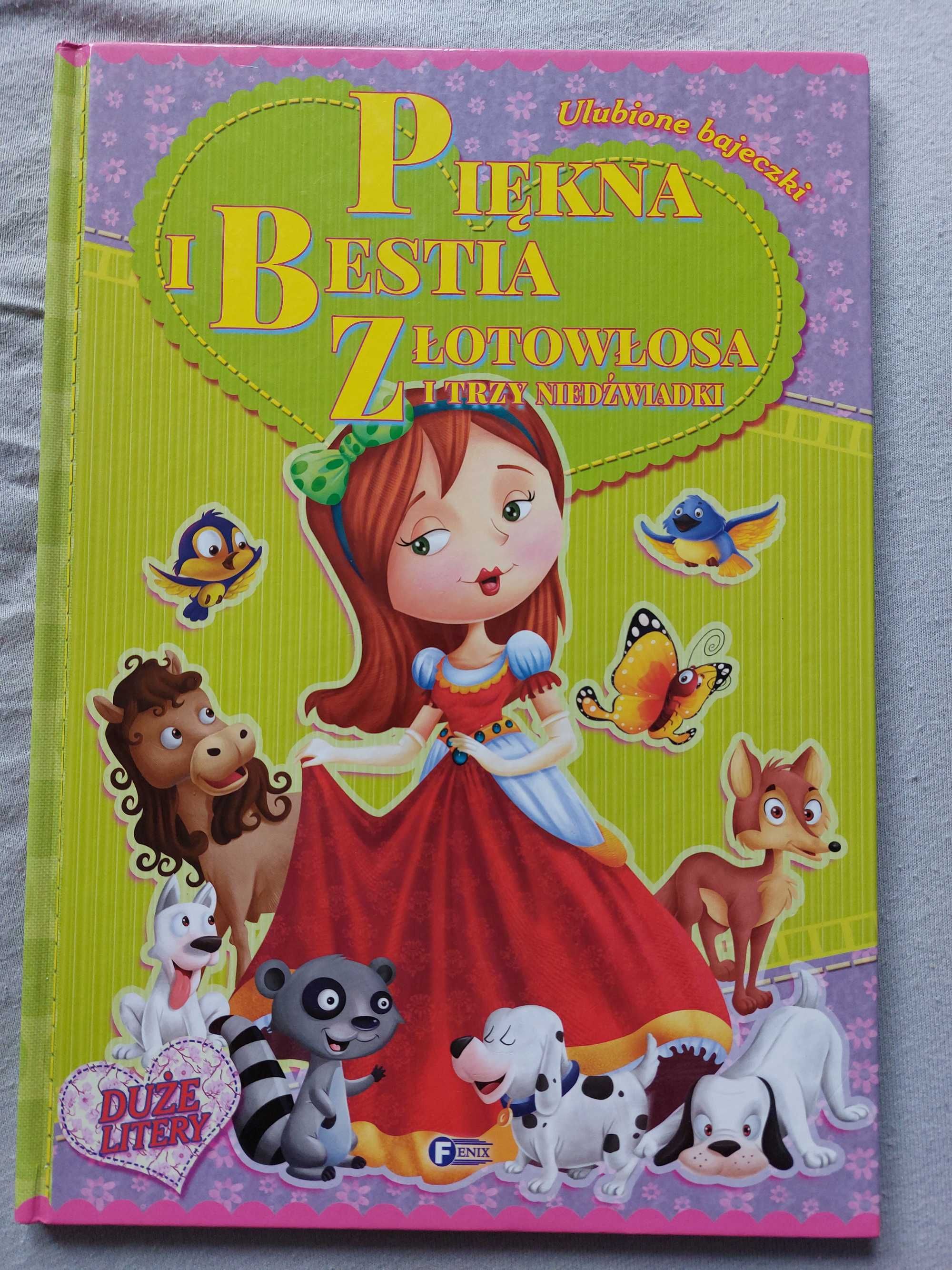 Książeczka 2 bajeczki - Złotowłosa, Piękna i Bestia