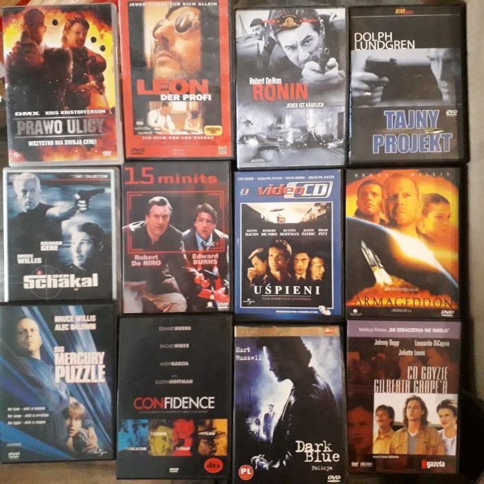 Duży zestaw Filmy SF fantastyczne sensacyjne i romantyczne