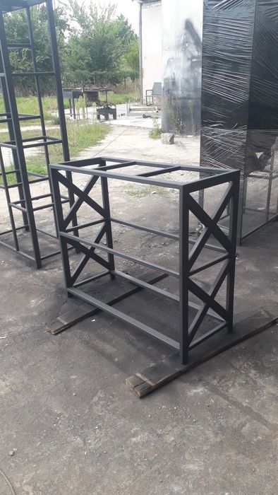 Дровница Loft.Стеллажи,столы,лавки из метала.