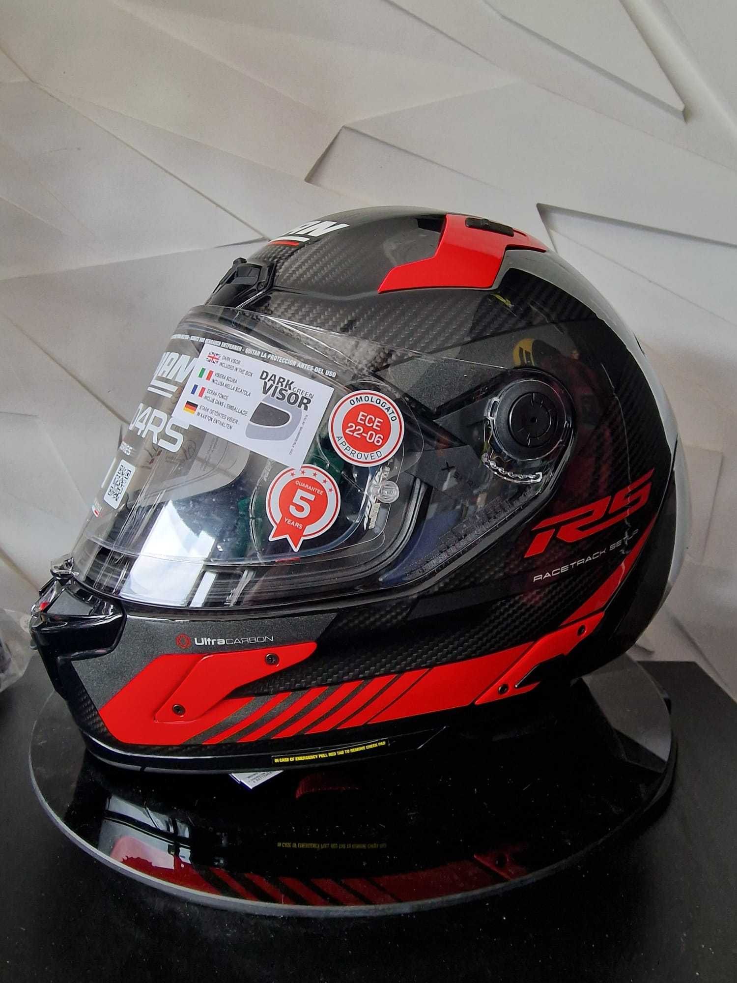 Kask NOLAN X-804 RS Ultra Carbon Hot 13 RED Lap 'M`L  Raty 0% GRATISY!