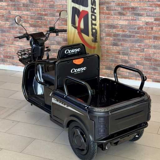 Електричний трицикл Corso «SIG-7» ) двигун 1200W, акумулятор 72V/23Ah
