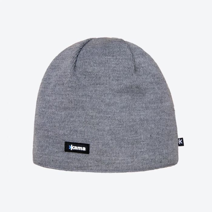 Czapka Kama Merino Wool/Acrylic, Gore-Tex Infinium Windstopper, Gray (