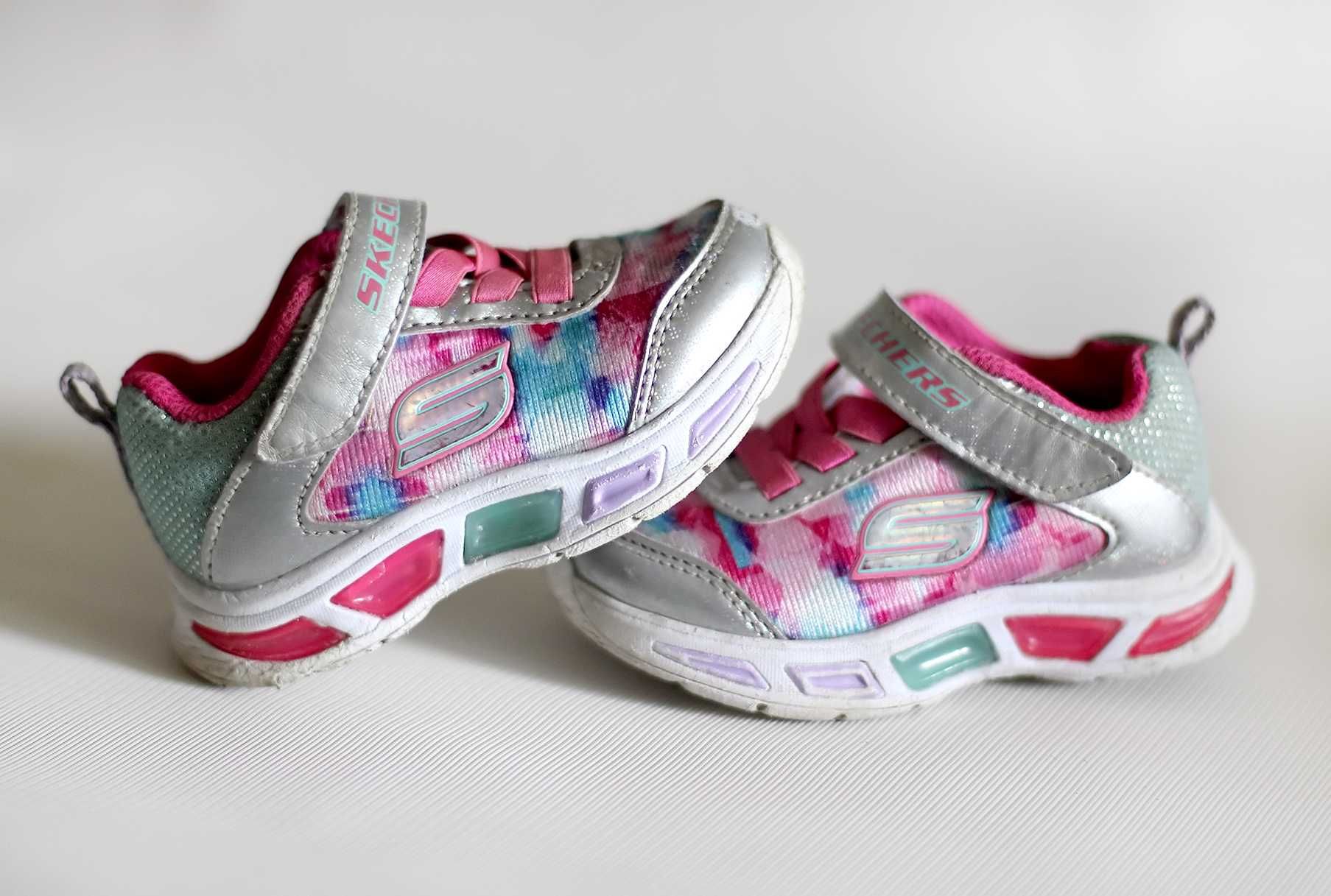 Кросівки дитячі з led підсвіткою skechers, кроссовки детские
