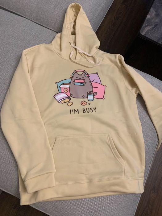 Худи кот на флиске. Л/ХЛ