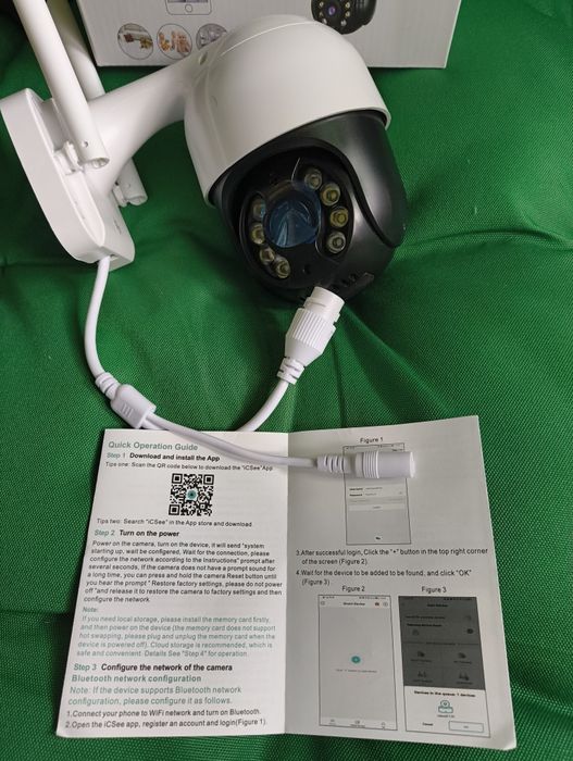 Уличная wi-fi smart камера видеонаблюдения 
IP Smart камера
Уличная Wi