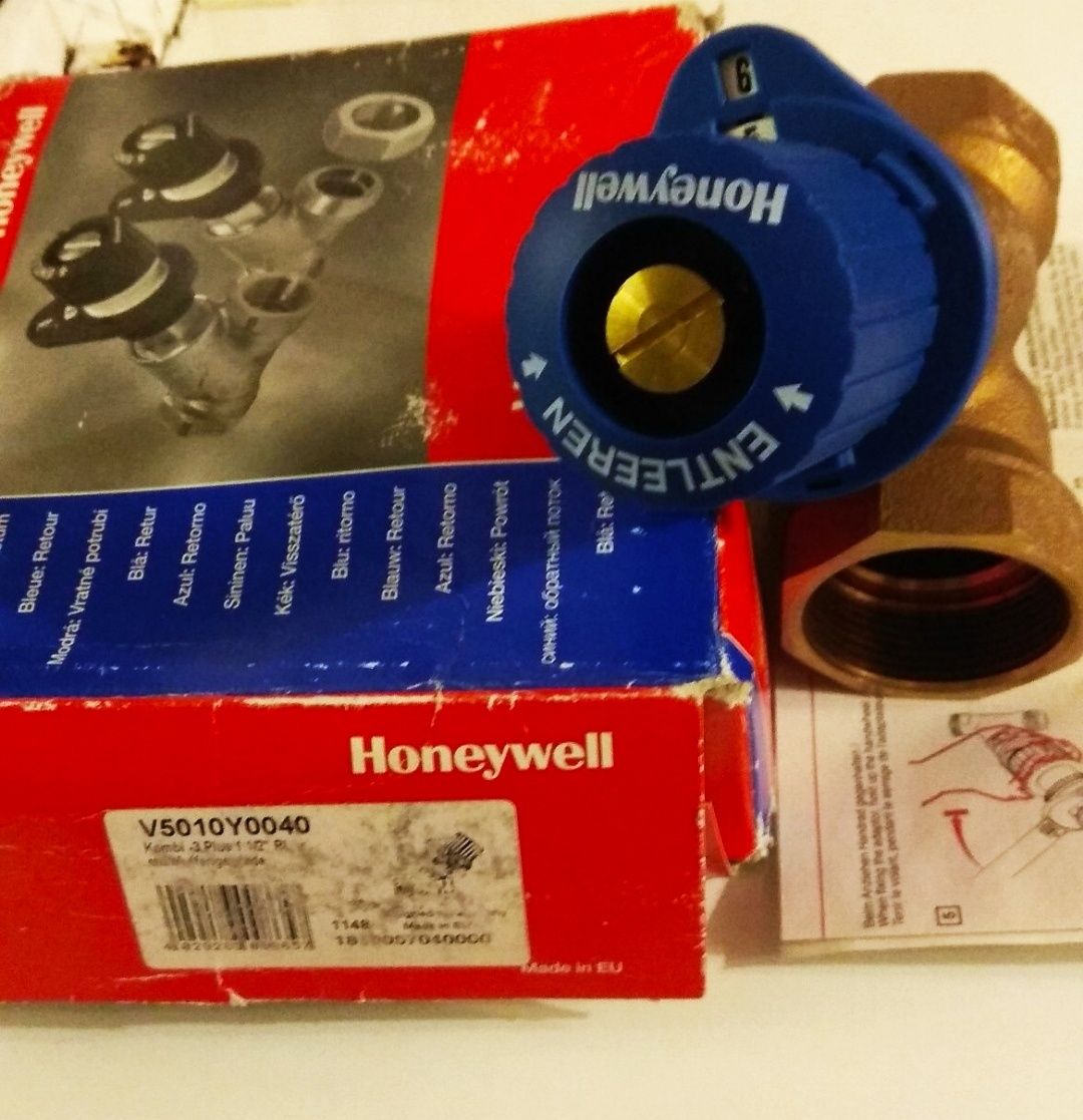 Балансировочный клапан Honeywell V5010 Kombi-3-plus