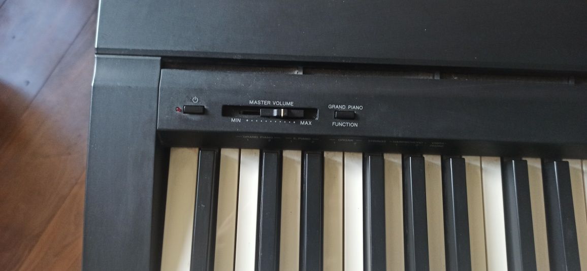 Pianino elektroniczne Yamaha p-35b PEŁNY ZESTAW