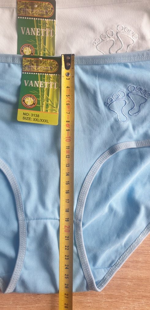 8×bambusowe Damskie majtki figi XL
