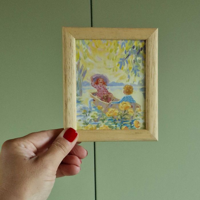 Ramka drewniana na zdjęcie  surowa