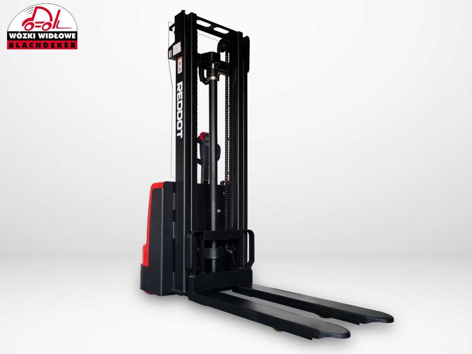 Elektryczny paleciak z masztem / elektryczny wózek podnośnikowy 1,5 t