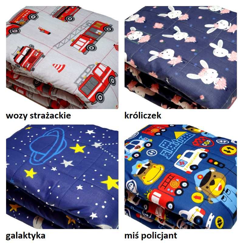 Kołdra obciążeniowa Terapeutyczna 75x100 wzory