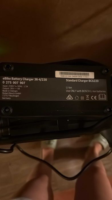 Електровелосипед Triumph Bosch + зарядний пристрій 36-4 без ключа.