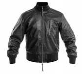 Kurtka Pilotka Flek Flyers Mil-Tec BW German Leather Flight Jacket 54